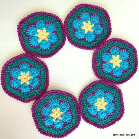 Crochet Coasters 2-002